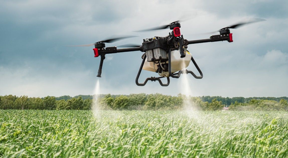 teknologi drone sprayer pertanian