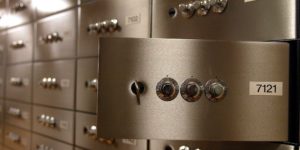 safe deposit box