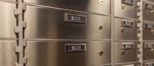 safe deposit box