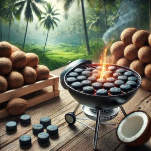 coconut shell charcoal briquette