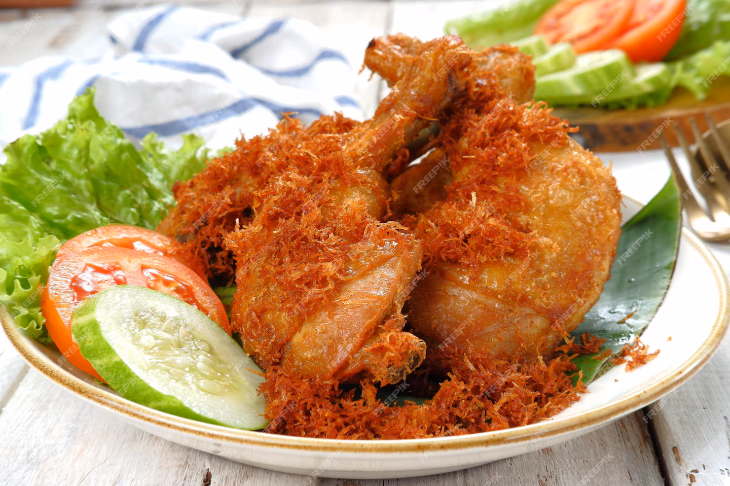 cara membuat serundeng ayam