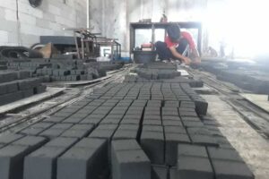 Stable Burning Briquettes for Hookah