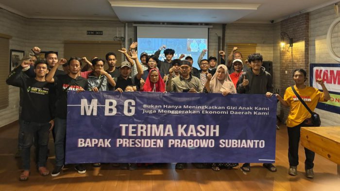 dukungan komunitas terhadap mbg