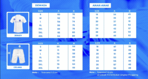 Edukasi Memilih Ukuran Saat Bikin Jersey Printing