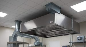 Kitchen Hood Pengontrol Asap Dapur Besar