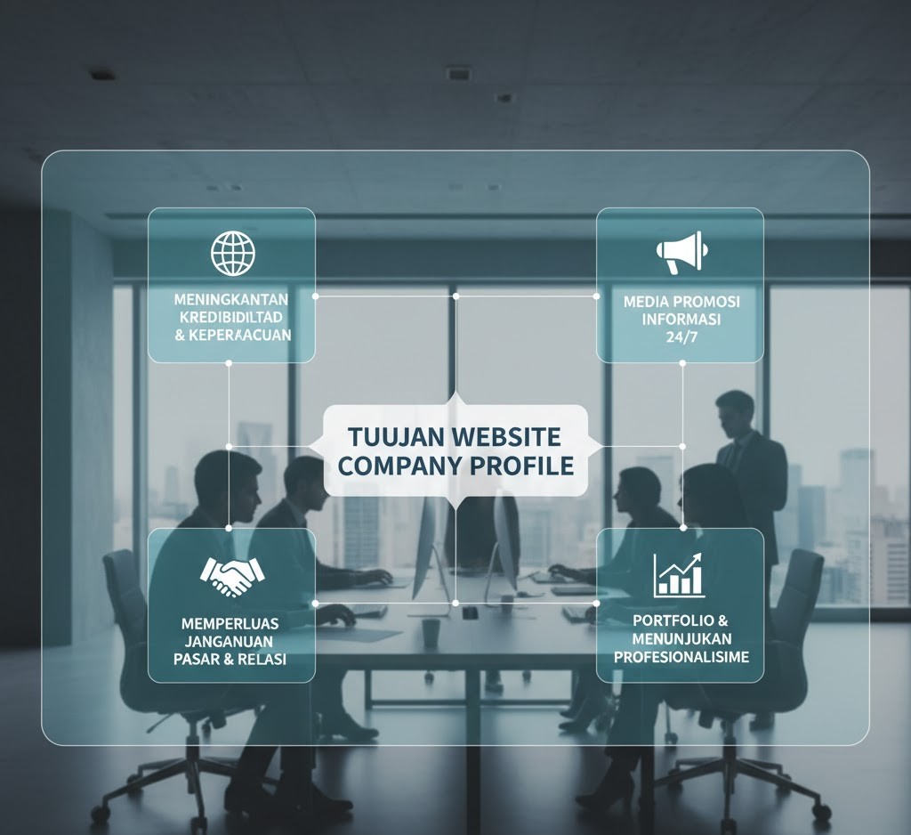 tujuan website company profile dibuat
