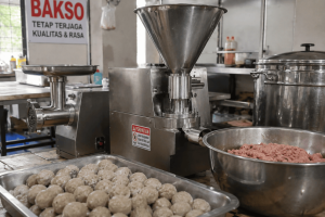 cara mencetak bakso agar seragam