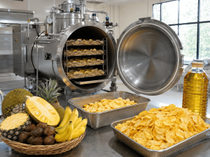 cara kerja vacuum frying