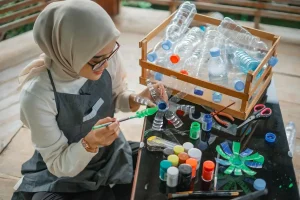 cara memperkecil ukuran sampah plastik