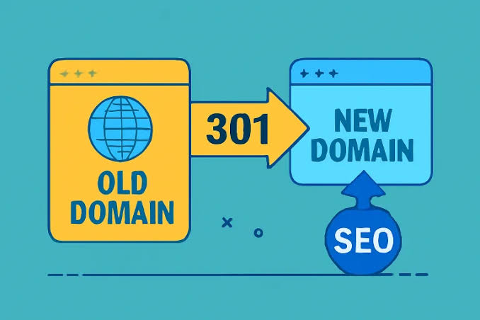 pemindahan situs ke domain baru