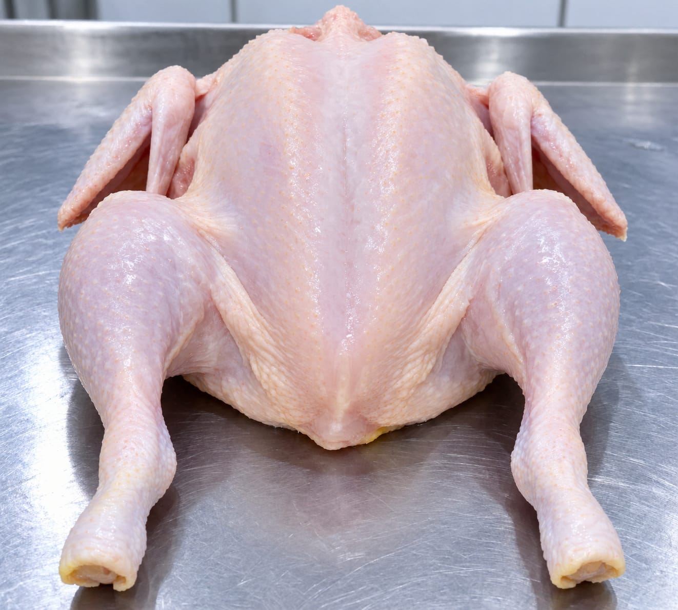 hasil karkas ayam tetap bersih