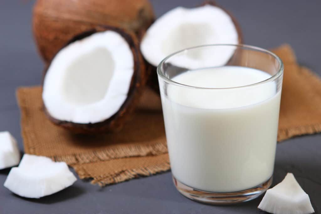kelapa parut sebelum diperas